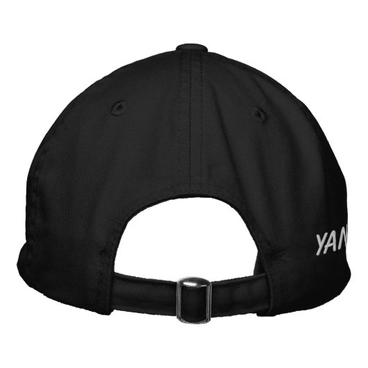 「数学」の刺繍された帽子 刺繍入りキャップ (裏面)