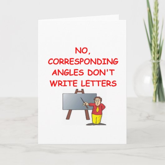 数学 カード (正面)