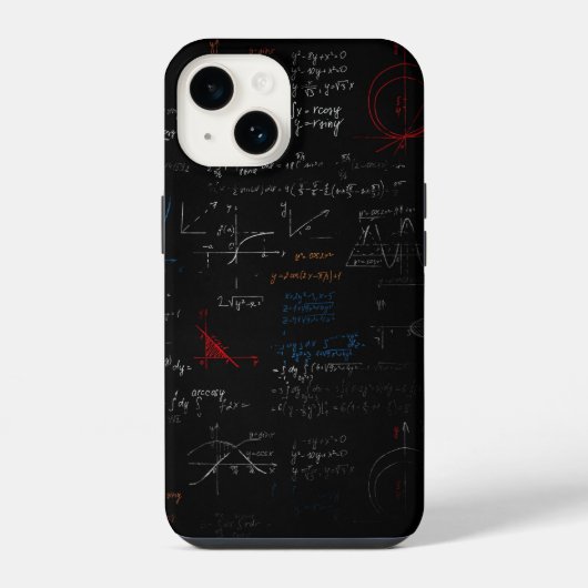 数学 スマホケース iPhoneケース (裏面)