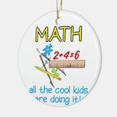 数学 セラミックオーナメント (左)
