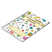 数学 ノートブック (左側)