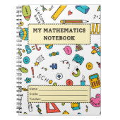 数学 ノートブック (正面)