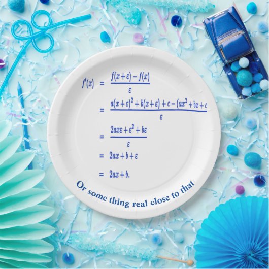 数学 ペーパープレート (パーティー)