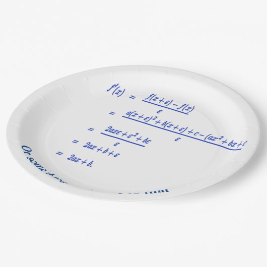 数学 ペーパープレート (アングル)