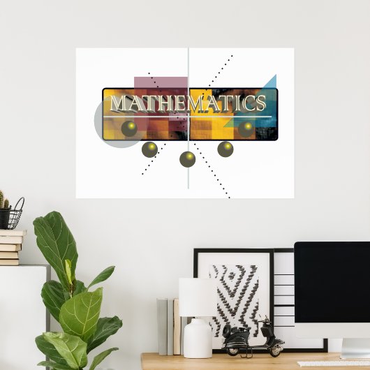 数学 ポスター (ホームオフィス)