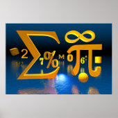 数学 ポスター (正面)