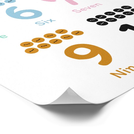 数学 ポスター (角)