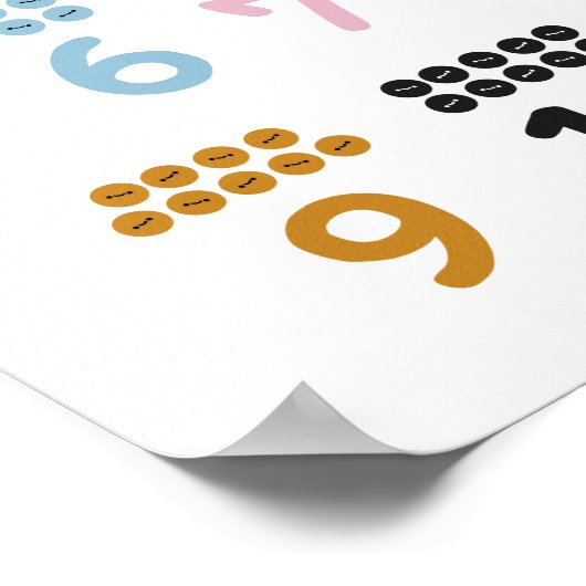 数学 ポスター (角)