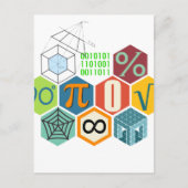 数学 ポストカード (正面)