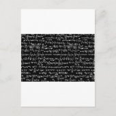 数学 ポストカード (正面)