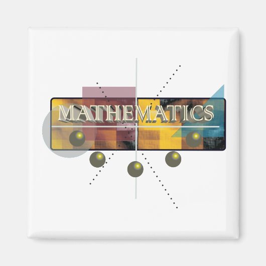 数学 マグネット (正面)