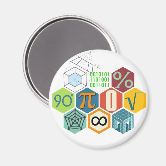 数学 マグネット (正面/裏面)
