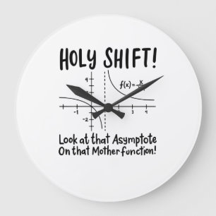 数学 ラージ壁時計