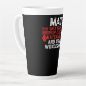 数学。人々69ウォータメ買ロの唯一の場所 カフェラテマグ (左アングル)