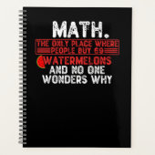 数学。人々69ウォータメ買ロの唯一の場所 プランナー手帳 (正面)