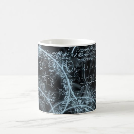 数学-微積分の規則--をして下さい コーヒーマグカップ (中央)
