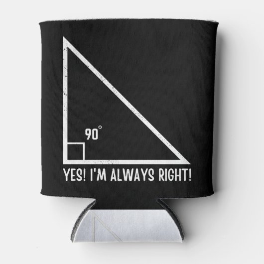 数学/数学先生 おもしろい 缶クーラー (正面)