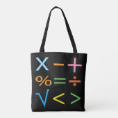 数学 数学記号 数学 トートバッグ (裏面)