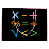数学 数学記号 数学 ラージペーパーバッグ (裏面)