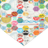 数学(白い) テーブルクロス (アングル)