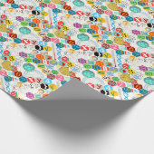 数学(白い) ラッピングペーパー (角)