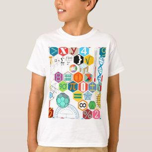 数学(白い) Tシャツ