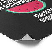 数学。算数おもしろい皮肉引用文ギフト ポスター (角)