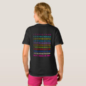 数学 Tシャツ (裏面フル)