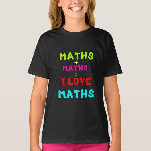 数学 Tシャツ (正面)