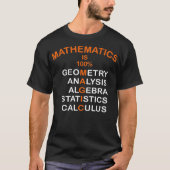 数学Mathは魔法・プレミアム Tシャツ (正面)