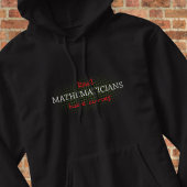 数実在数学者が曲線を持つ |数おもしろい数 パーカ