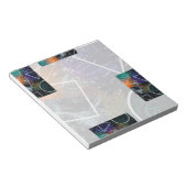 数式とジオメトリ付箋メモ帳 ノートパッド (アングル)