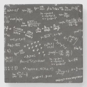 数式と数値 ストーンコースター (正面)