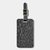 数式と数値 ラゲッジタグ (正面縦)