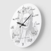 数式と記法 ラージ壁時計 (傾斜)