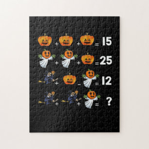 数式のハロウィーン数式先生 ジグソーパズル