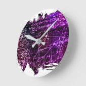 数式の宇宙 ラウンド壁時計 (傾斜)
