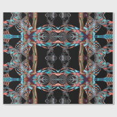 数式の折り返し紙 ラッピングペーパー (フラット)