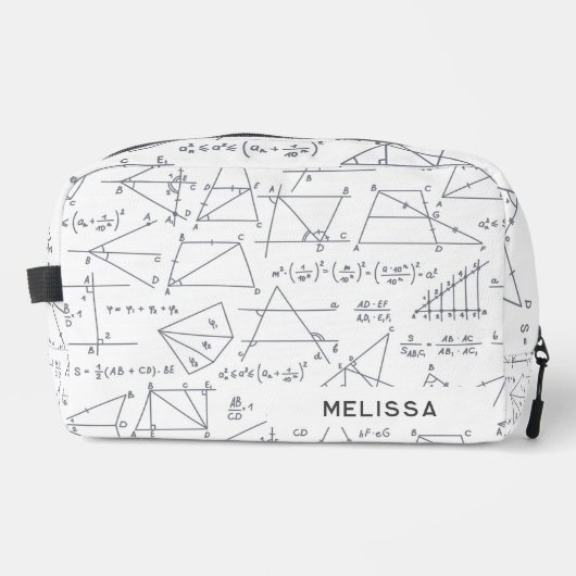 数式の計算と図形のパーソナライズされた名前 ドップキット (正面)