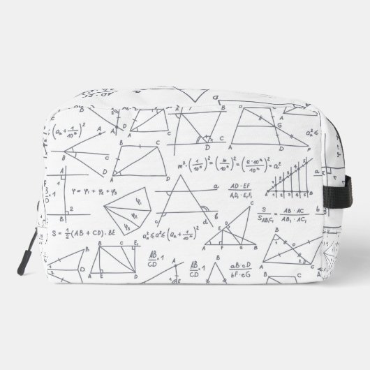 数式の計算と図形のパーソナライズされた名前 ドップキット (裏面)