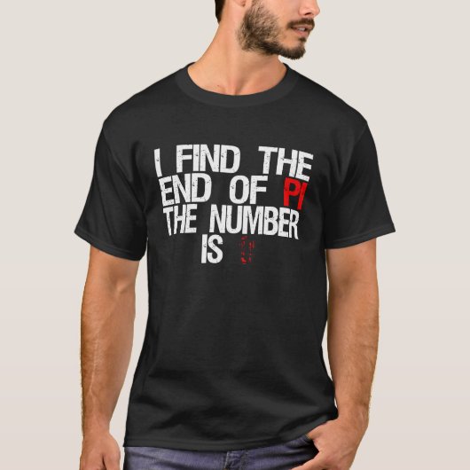 数式のPI 3 14数値記号(数式先生4) Tシャツ (正面)