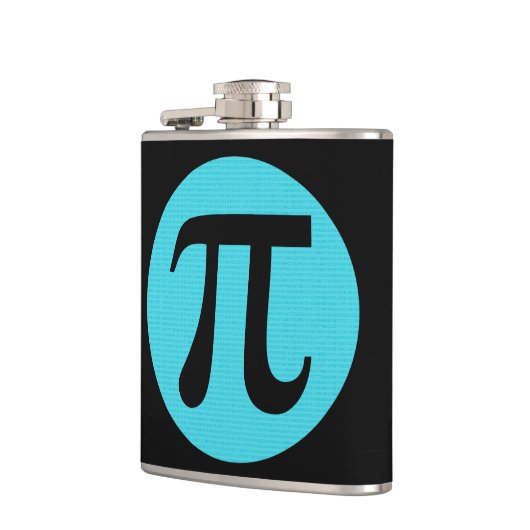 数式ギークIP記号、黒の青 フラスク (左)