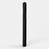 数式ギークIP記号、黒の青 Case-Mate iPhoneケース (裏面/右)