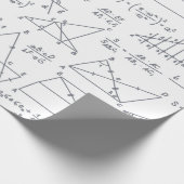 数式グラフのパターン先生 ラッピングペーパー (角)