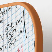 数式パターン ピックルボールラケット (左詳細)