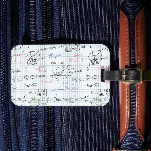 数式パターン ラゲッジタグ (正面インサイチュ4)