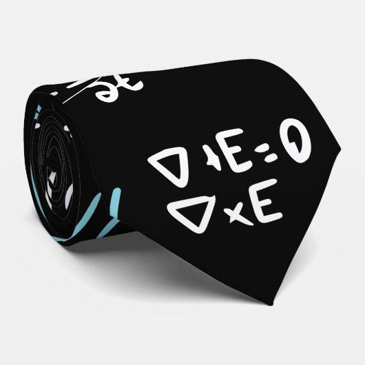 数式マス数学の物理の学生先生 ネクタイ (ロール)