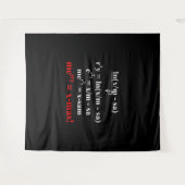 数式メリークリスマス タペストリー (正面(横))