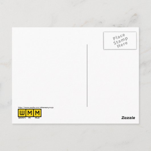 数式付きBlackboard ポストカード (裏面)