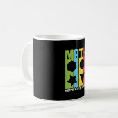 数式先生保数式の形 コーヒーマグカップ (正面左)
